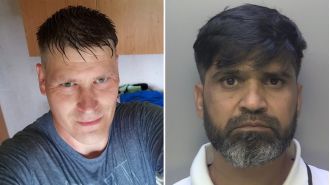 Sara Sharif's father was attacked with a tuna can lid by the killer of Sarah Mayhew.