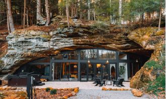 We transformed a secluded cave in the wild into a popular Airbnb destination.