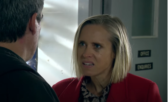 Actress from Emmerdale admits consequences of Ruby and Cain's affair coming to light will be significant.