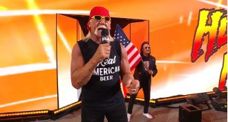 WWE Raw fans on Netflix premiere boo Hulk Hogan out of the building.