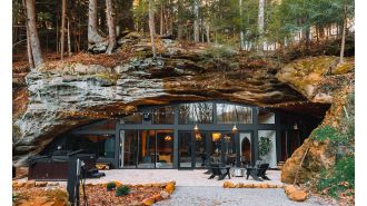 We transformed a secluded cave in the wild into a popular Airbnb destination.