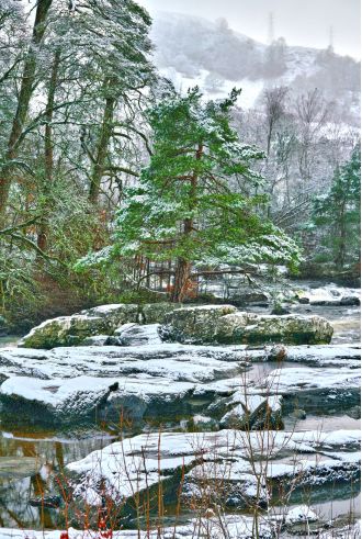 A look at Scotland's stunning winter landscapes through the photographs of John Cuthbert.