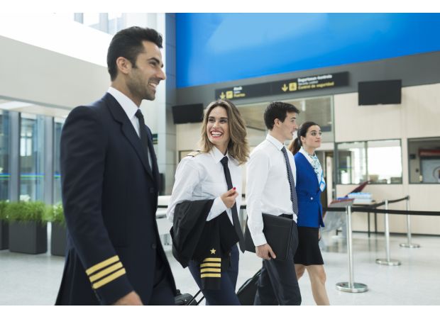 Pilot explains why flight attendants go through security with passengers, revealing a surprising fact.