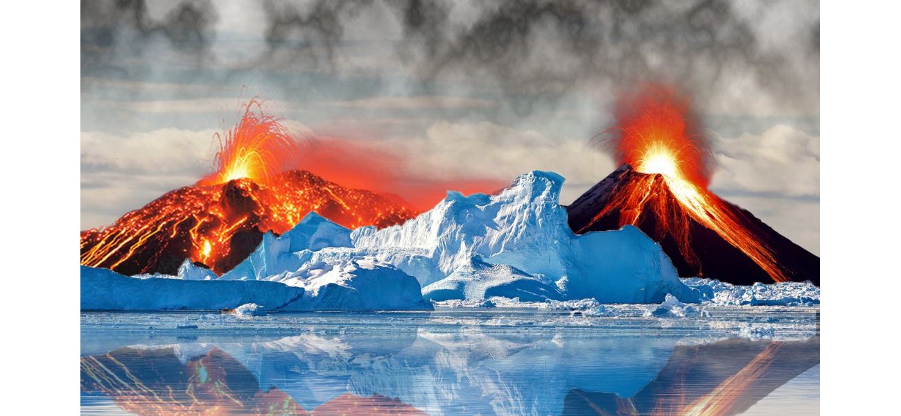 Over 100 dormant volcanoes in Antarctica could erupt soon.