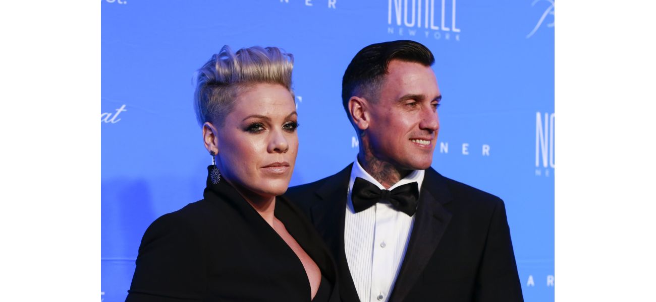 Pink marks marriage milestone with frank marriage assessment