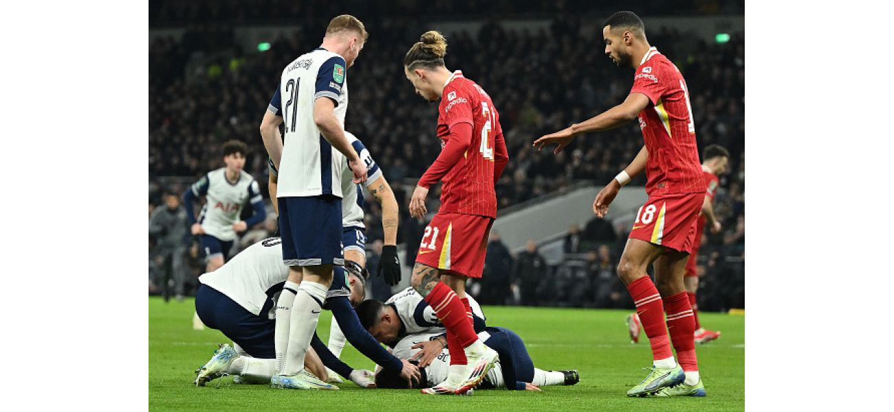 Tottenham gives update on Rodrigo Bentancur after frightening incident during Liverpool game.
