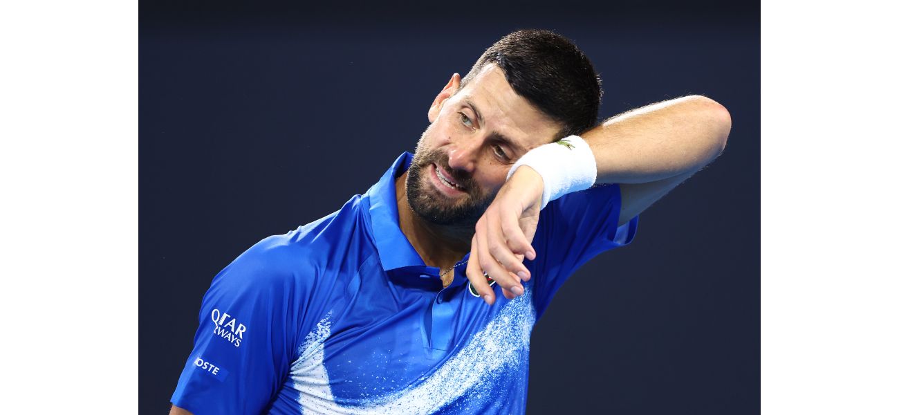 Novak Djokovic believes he was poisoned with high metal levels in his food.