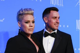 Pink marks marriage milestone with frank marriage assessment