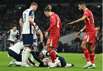 Tottenham gives update on Rodrigo Bentancur after frightening incident during Liverpool game.