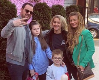 Danny Dyer fears for his children's safety due to the rough neighborhood he grew up in.