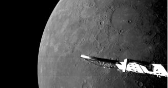 New images provide close-up view of Mercury in a stunning way.