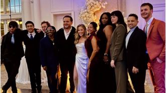 20 years after the movie, School of Rock actors reunite at a fellow co-star's wedding for a special get-together. #SchoolOfRock #Celebration