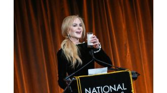 Nicole Kidman acts out iconic Babygirl scene onstage, bringing it to life once again.