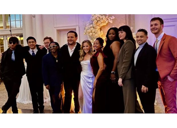 20 years after the movie, School of Rock actors reunite at a fellow co-star's wedding for a special get-together. #SchoolOfRock #Celebration