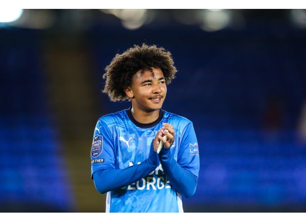 Tyler Young is Ashley's 18-year-old son, aiming to make a mark in the Everton vs Peterborough game.