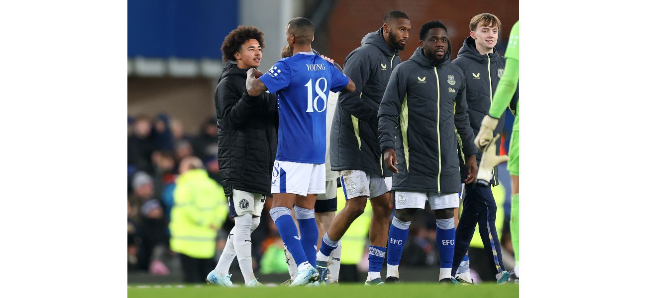 Ferguson admits being criticized by Everton player for not playing Ashley Young's son.