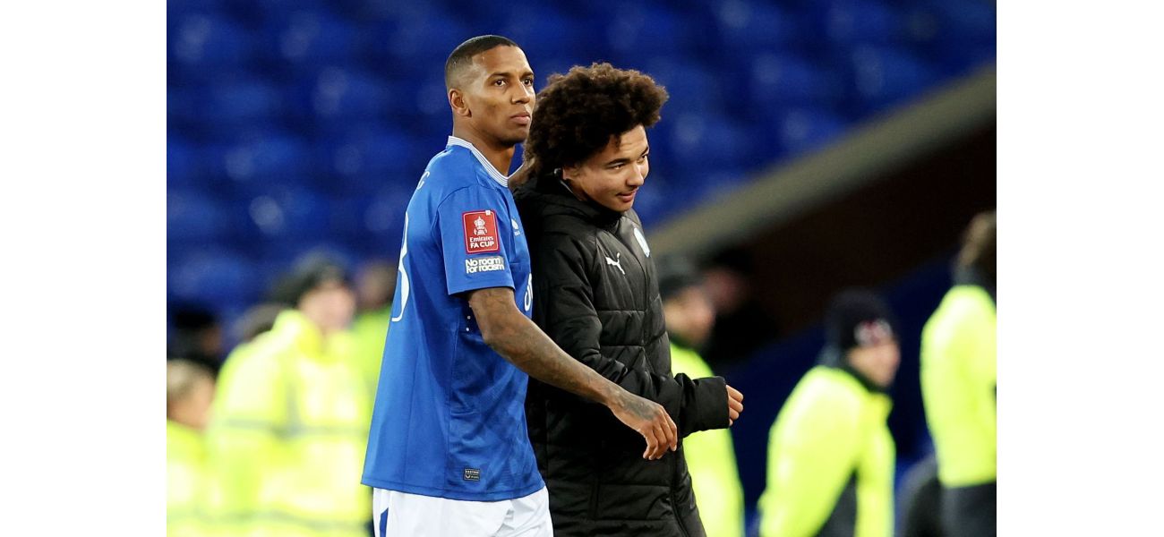 Ashley Young disappointed after being unable to play against his son Tyler in FA Cup match.