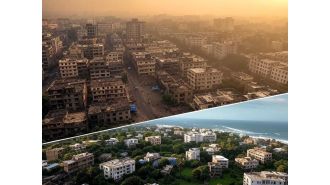 Why is pollution worse in North India compared to South India?