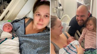 Ronda Rousey has a baby girl during concerns about wildfires in LA.