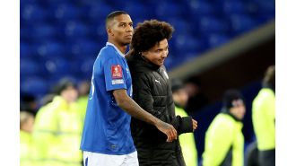 Ashley Young disappointed after being unable to play against his son Tyler in FA Cup match.