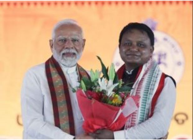 Majhi expresses gratitude to Modi for presence at 18th Pravasi Bharatiya Divas event.
