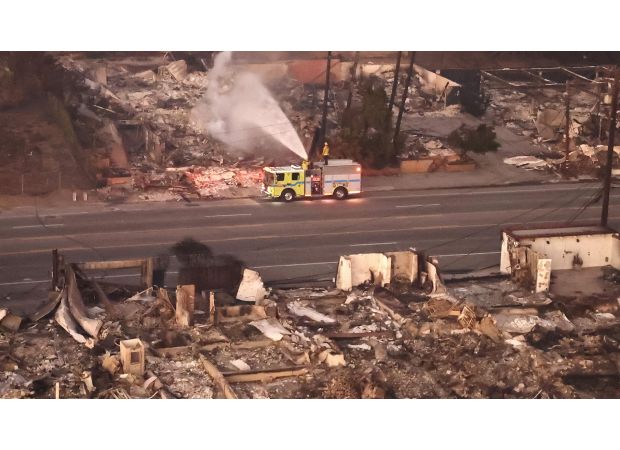 Wildfires in LA cause strange conspiracy theories, suggesting the disaster is part of a planned 