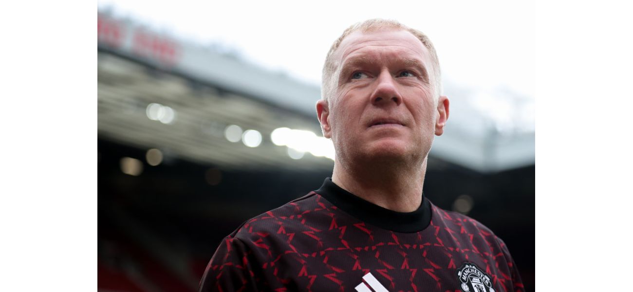 Scholes reveals Man United teammate who 