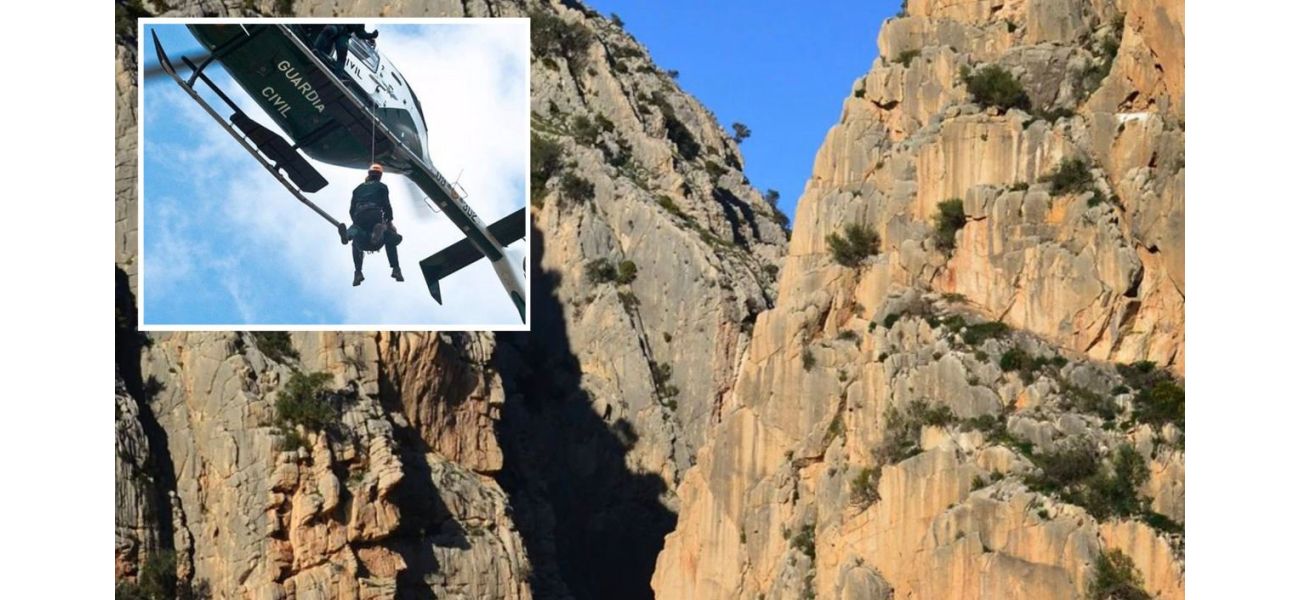 A woman from Britain died in Spain after falling 500ft while rock climbing.