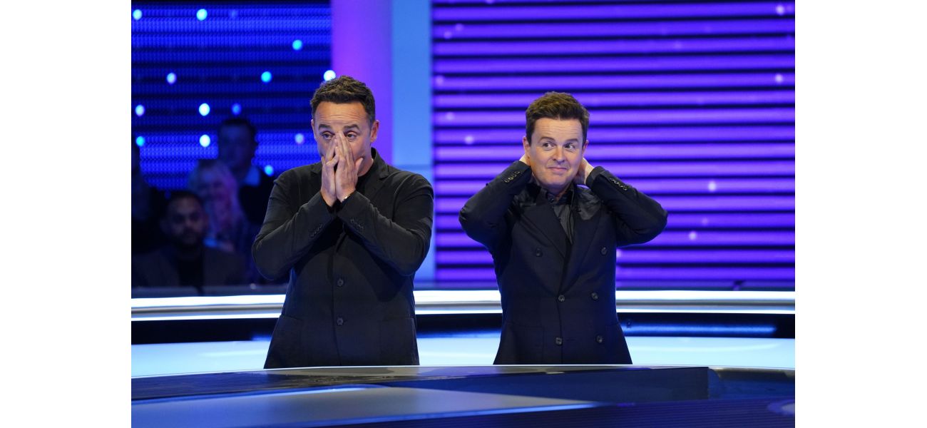 Audience believes mistake made by Ant and Dec caused contestants to miss out on winning £250,000.