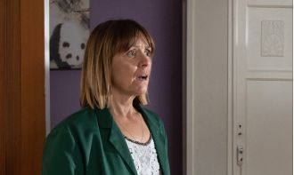 A couple in Emmerdale is shocked and scared when their home is invaded unexpectedly.