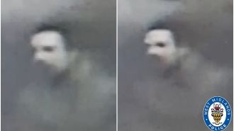 Police are urgently searching for a man with red eyes who attempted to abduct a 3-year-old girl.