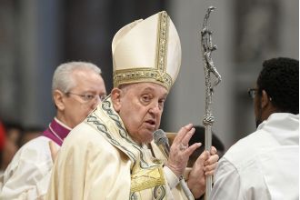 The Vatican suggests that celibate gay men can become priests.