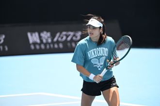 When is Emma Raducanu's first Australian Open match? What is the starting time?
