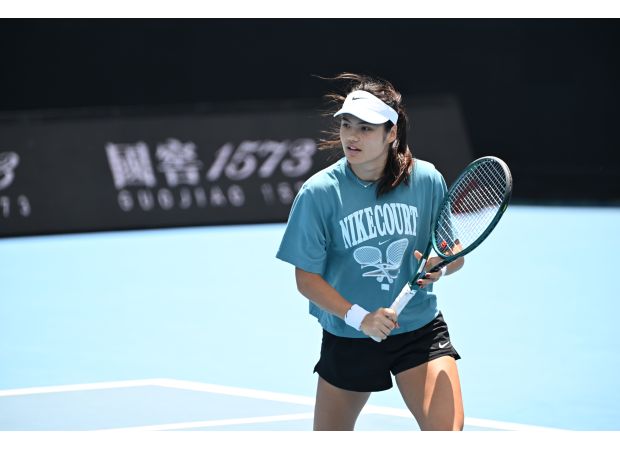 When is Emma Raducanu's first Australian Open match? What is the starting time?