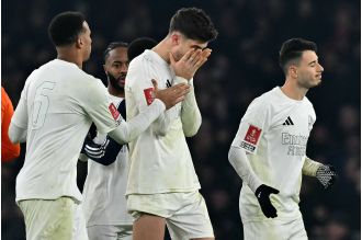 Kai Havertz's spouse receives disturbing messages following Arsenal's defeat by Manchester United in the FA Cup.
