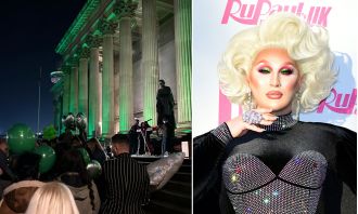 At The Vivienne's vigil, one beautiful, organic moment stood out to me.