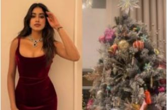 Janhvi Kapoor is declining to participate in something.