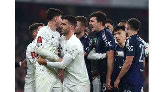 Man Utd's Harry Maguire insults Arsenal player and accuses them of cheating during FA Cup victory.