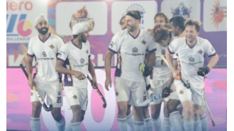Hyderabad's Toofans beat Vedanta Kalinga Lancers 5-1, move up to second place in the rankings.