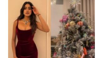 Janhvi Kapoor is declining to participate in something.