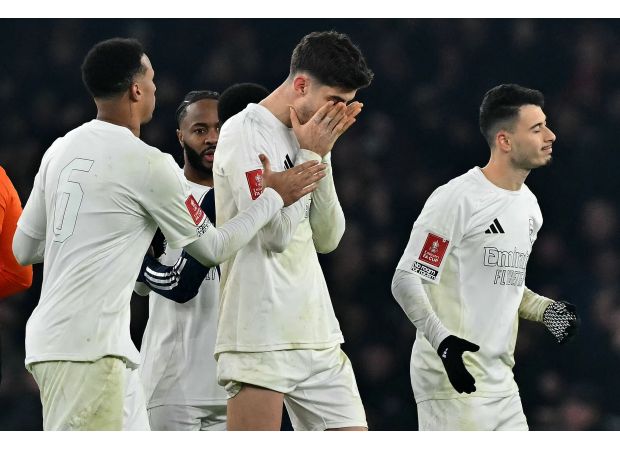 Kai Havertz's spouse receives disturbing messages following Arsenal's defeat by Manchester United in the FA Cup.