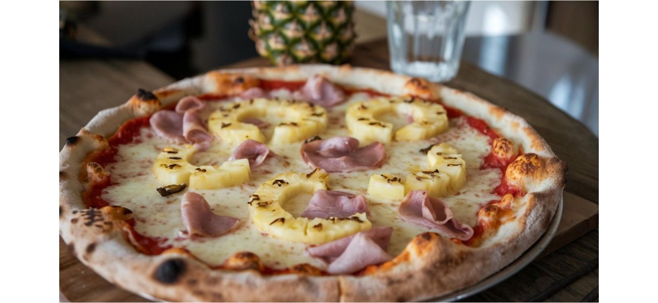 A restaurant hates making pineapple pizzas so they charge £100 for it.