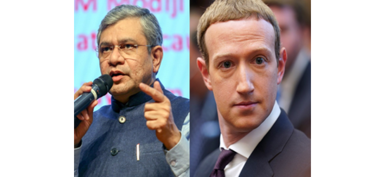 Ashwini Vaishnaw criticizes Mark Zuckerberg's statement about running for president in 2024.