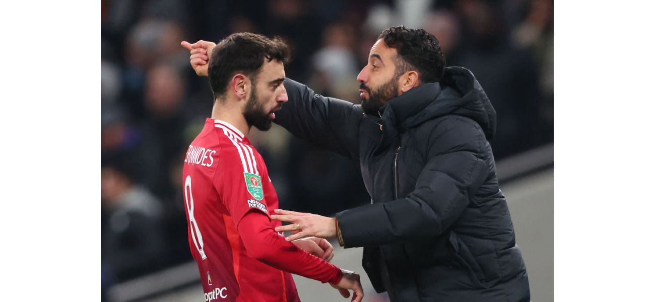 Fernandes shares Amorim's expectation for Manchester United team.