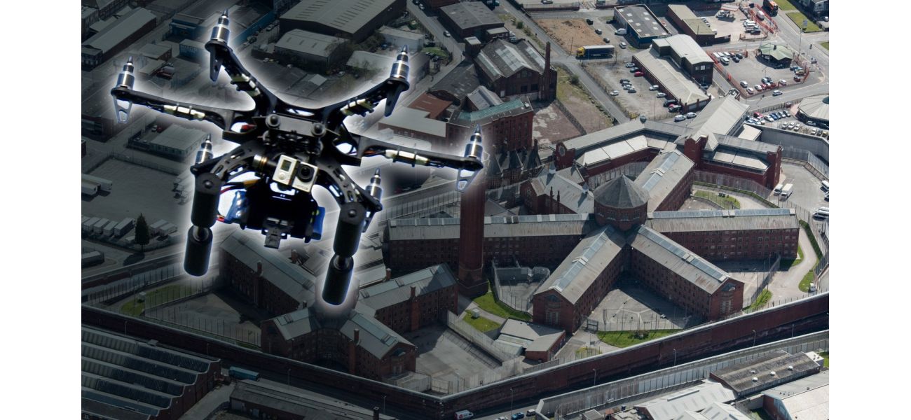 Drones delivering drugs to prison cells pose a risk to national security.