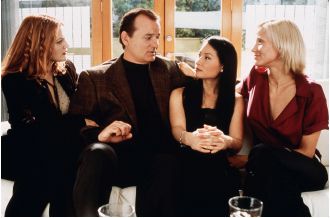 Lucy Liu explains tension with Bill Murray during filming of Charlie's Angels.