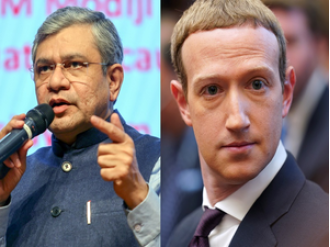 Ashwini Vaishnaw criticizes Mark Zuckerberg's statement about running for president in 2024.
