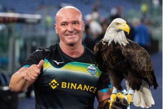 Lazio fires bird trainer for sharing penis video after successful implant surgery.