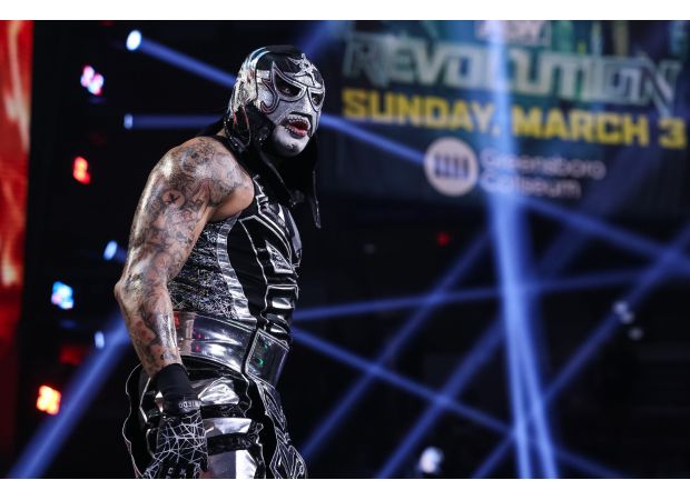 Penta, a popular luchador, has leaked as upcoming merchandise on WWE Shop.
