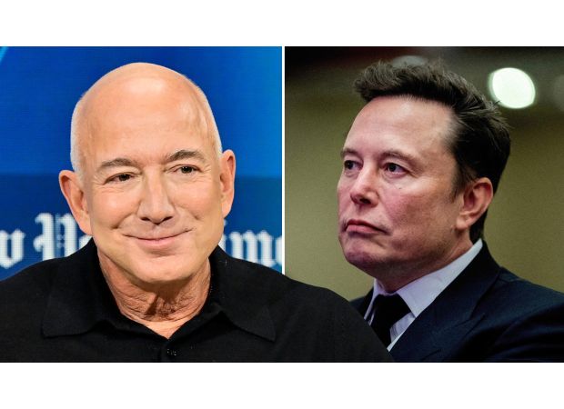 Bezos and Musk compete for dominance in the billionaire space race - but who's leading the way?